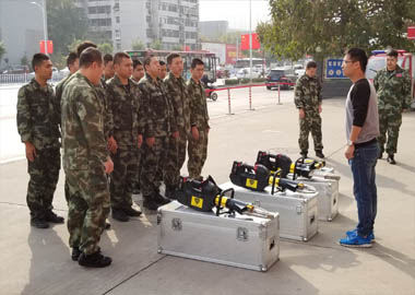  山东足球外围平台例行巡检及新产品推广技术交流活动